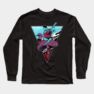 Man with guitar Long Sleeve T-Shirt